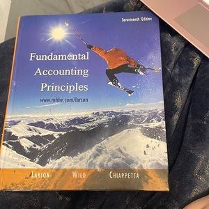 Accounting textbook